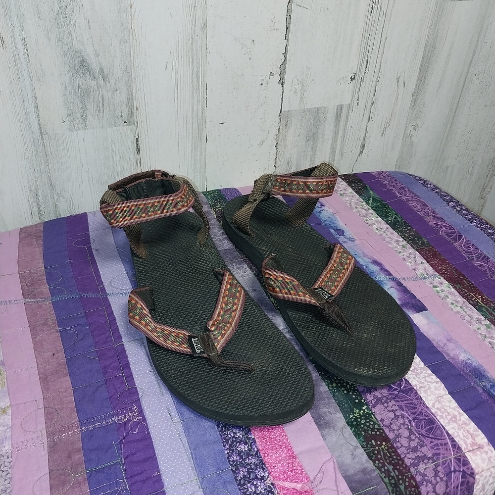 Teva Black and Brown Sandals - Picture 3 of 8